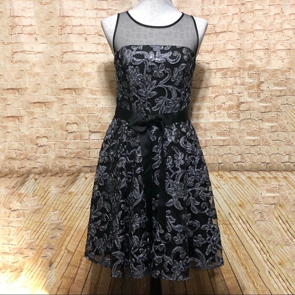 Betsy & Adam Fit and Flare Party Dress - Picture 2 of 8